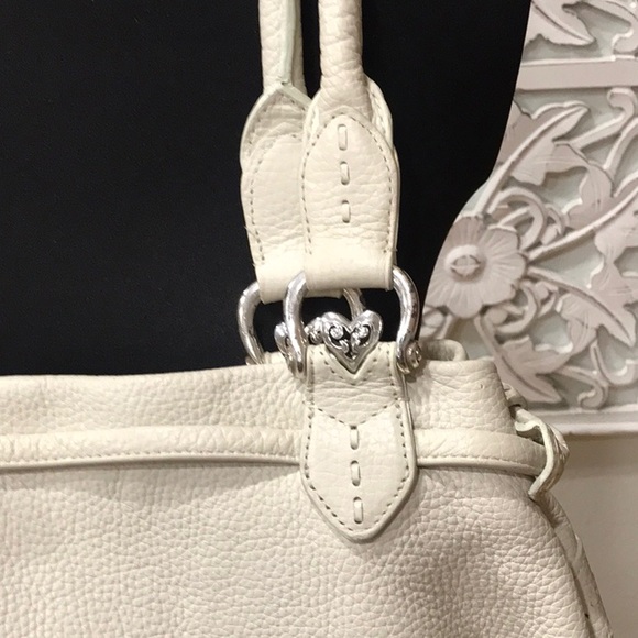 White Leather Brighton LOLITA Sachel - Picture 6 of 11